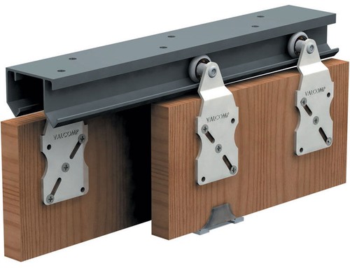 Double sliding rail - sliding,