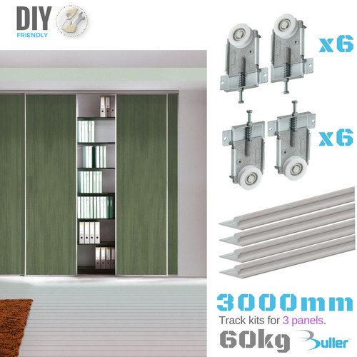 Wardrobe sliding track - wardrobe,