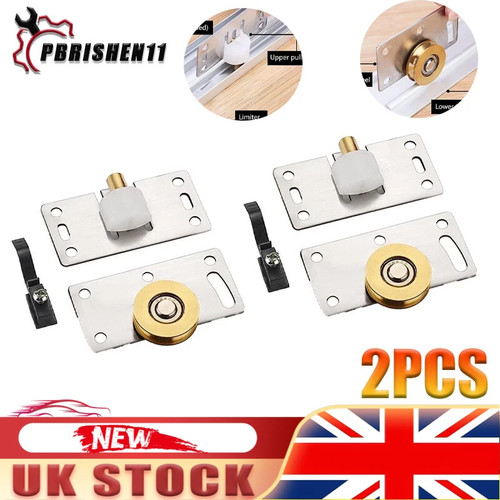 2pcs sliding door - sliding, roller