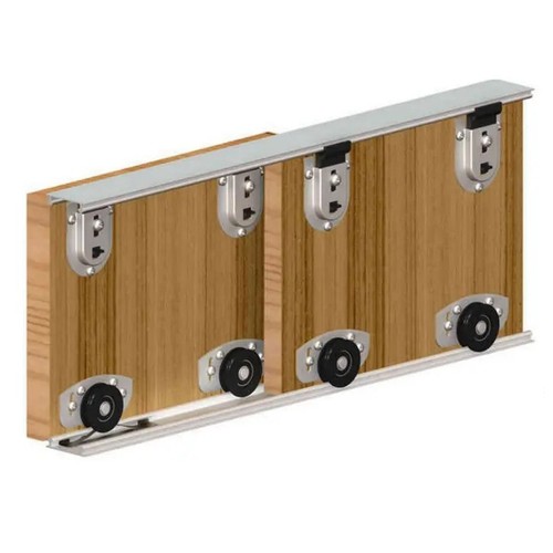 Sliding door track - sliding, ares