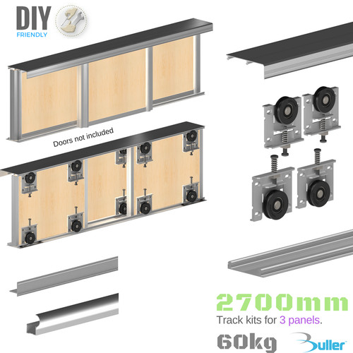 Sliding wardrobe door gear - door,
