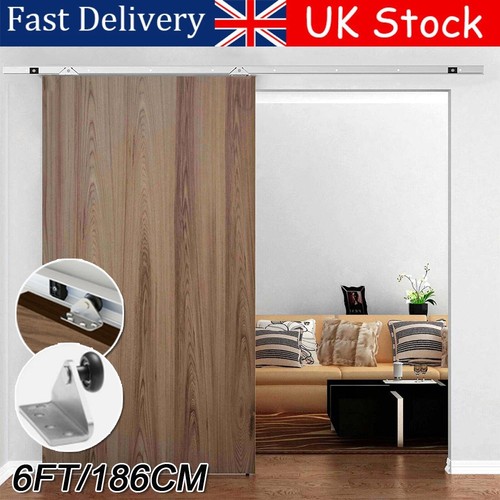 6ft sliding barn - wood, door
