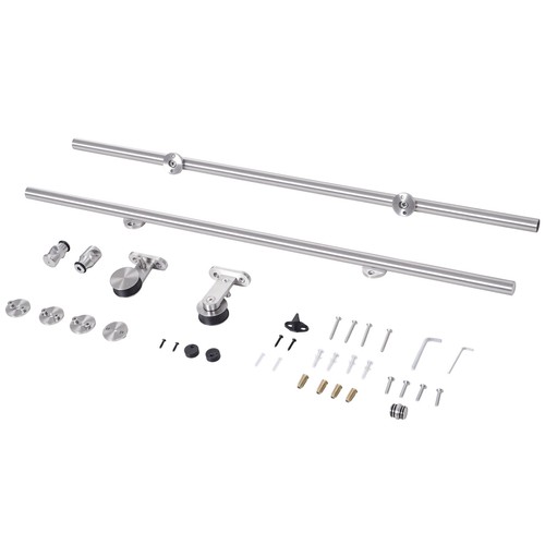 Homcom modern sliding - sliding, barn