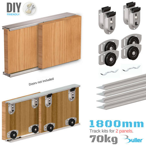 Sliding door track - door, 2
