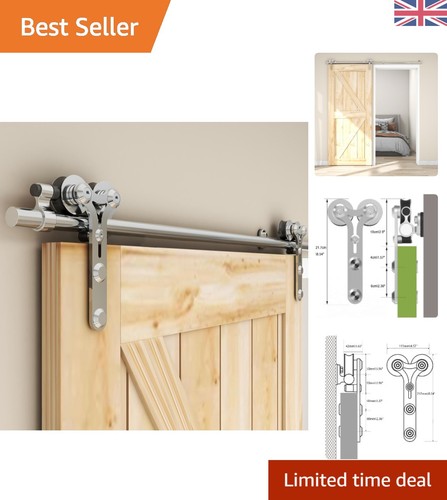 Stainless steel 6ft - stainless, sliding